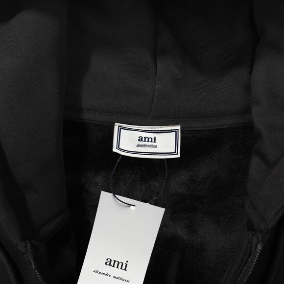 Ami Paris Black Hoodie - Picture 2 of 5